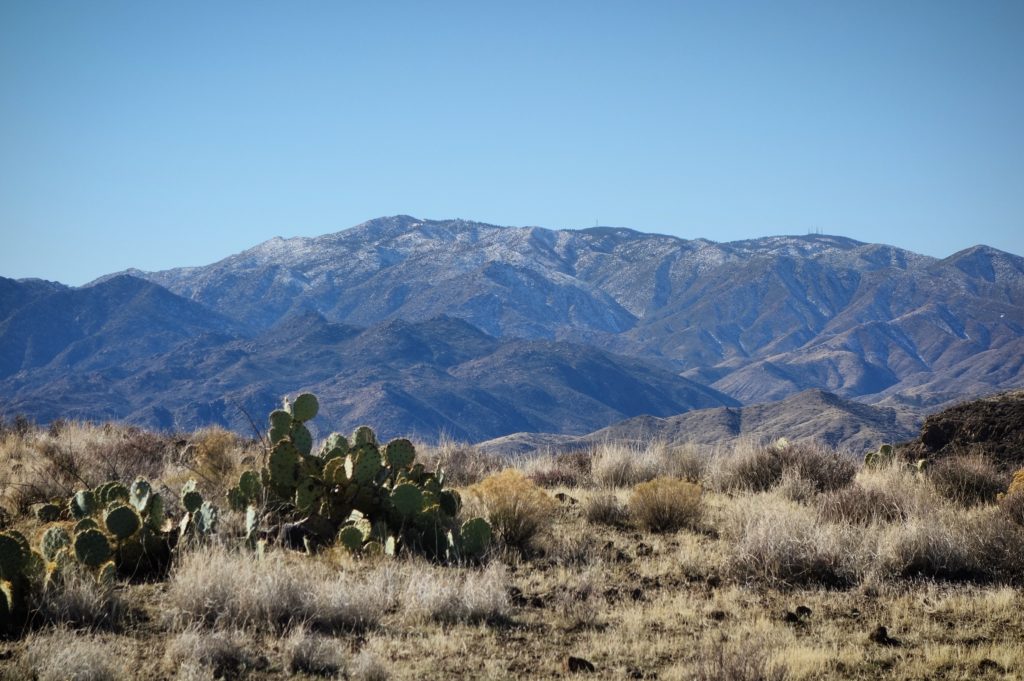 Bradshaw Mountains to the West.