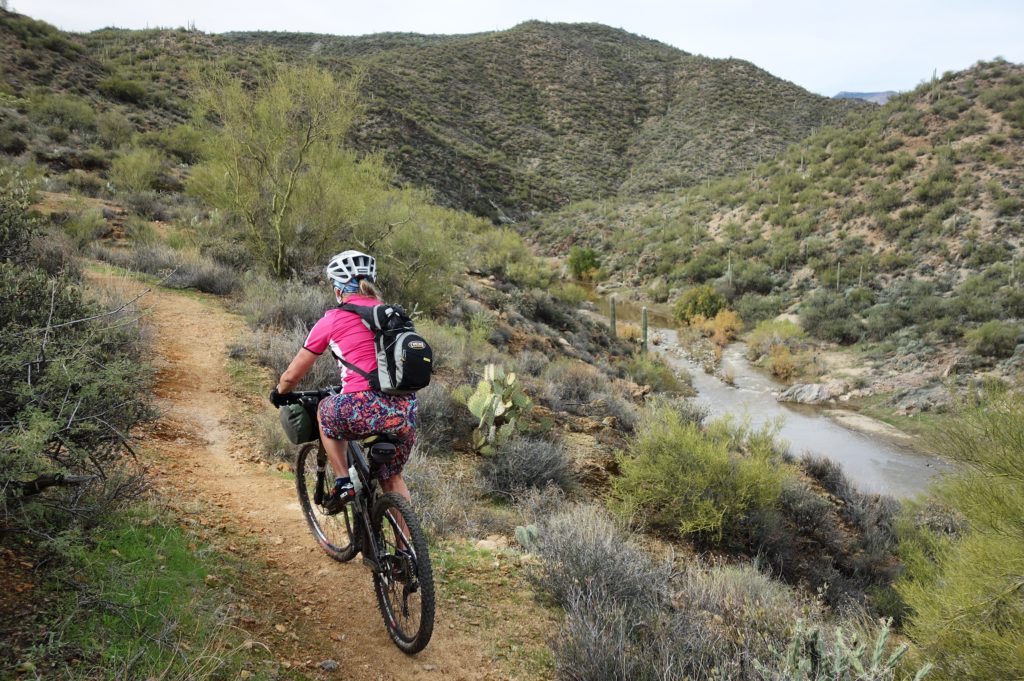 Looking down on Black Canyon Creek