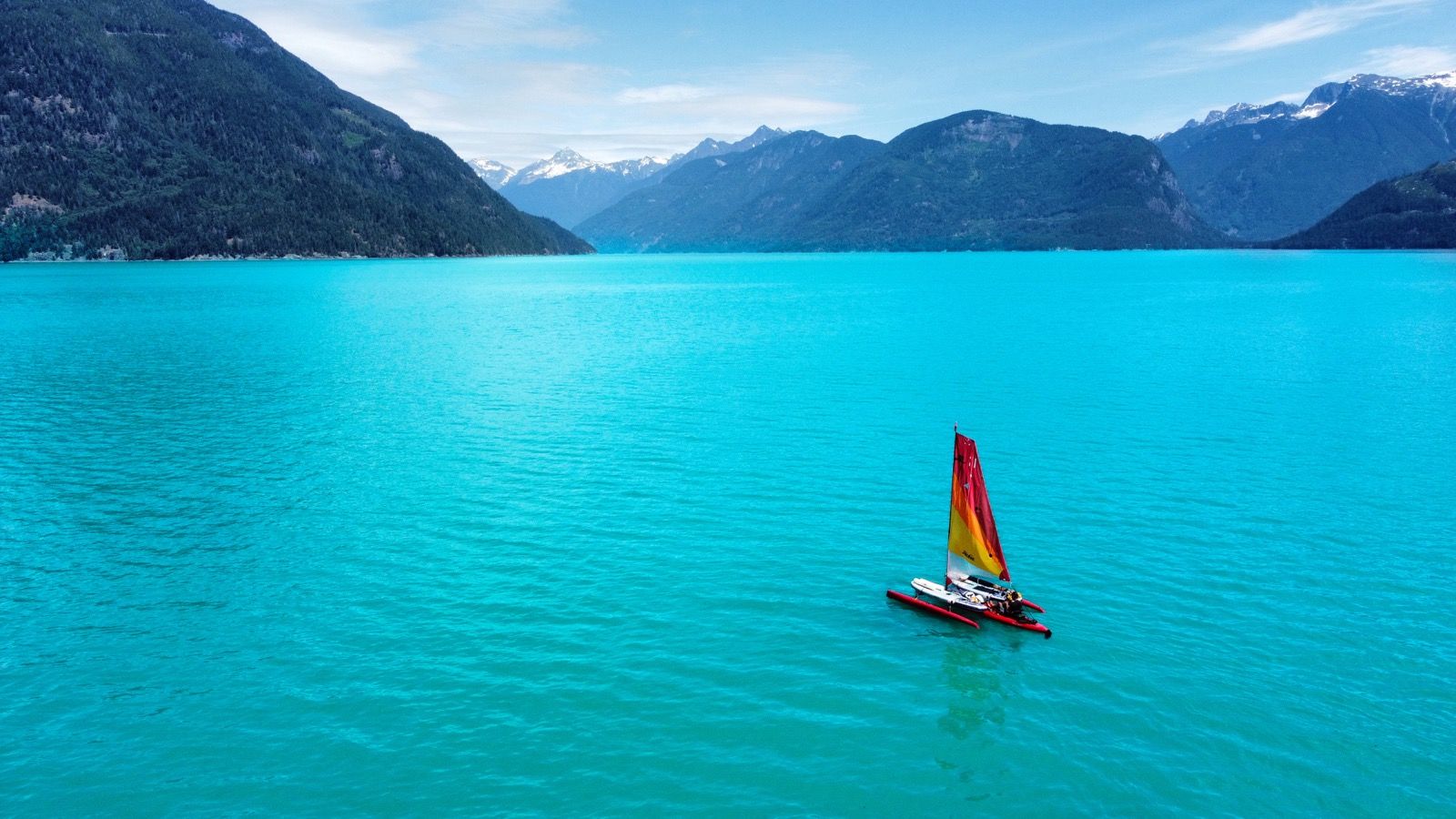 Hobie Tandem Island Kayak Sailing the Inside Passage from Washington to Alaska